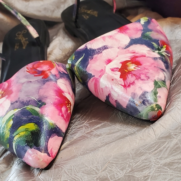 SEYCHELLES LOS ANGELES LEATHER FLATS SZ 8 - Picture 8 of 11